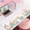 Anime Deskmat 900x400 Laptop Table Mat Cute Rabbit Rubber Accessories Gaming Mouse Mat Keyboard Carpet Mouse Pad Office Deskmat