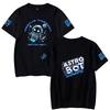 Astro Bot Anime Women Men's T-shirts Cartoon Printed O-Neck Oversized Short Sleeves Fashion Mens Clothing Streetwear