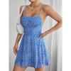 Womens Dresses Sexy Floral Backless Bandage Holiday Beach Dress Summer Fashion Red Short New In Dresses 2025