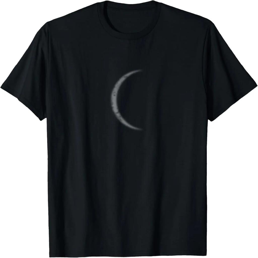 Moon Crescent - Graphic Novelty Simple Cool T-Shirt