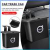 For XC90 XC60 XC40 V40 V50 V60 S40 S50 S60 S70 S80 S90 240 C70 Vnl Truck New Portable Car Hidden Dust Box Plastic Garbage Bin Accessories