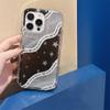 Mobile Phone Cases for iPhone 11 13 XR 15 Pro Max 12 14 Pro Max Case iPhone 16 7 Plus 8 Plus XS Max 6 15 Plus Laser Wave Pattern Anti-drop Waterproof