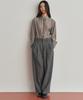 Oeoseoul Classic Wool Pants [Charcoal Gray]