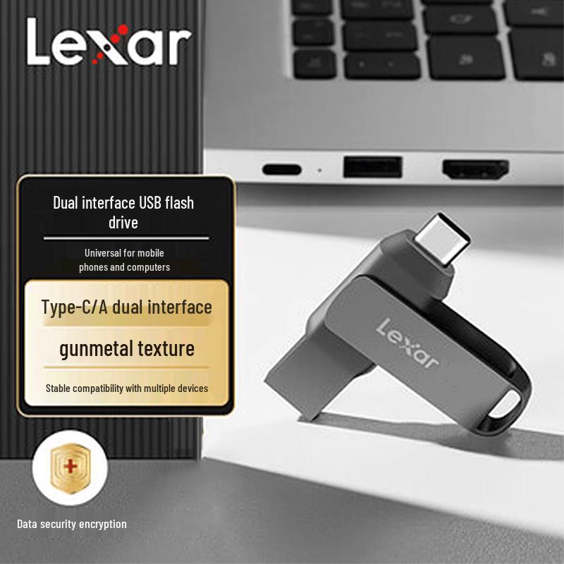 Lexar D400 USB 3.2 Type-C Dual-Interface Mobile Flash Drive