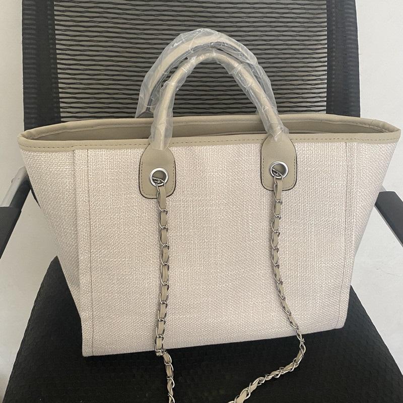 European And American Bucket Women's Bag Large-capacity Portable One-shoulder Diagonal Chain Tote Bag