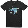 Psychedelic Turtle Nature Print Regular Fit Unisex T-Shirt