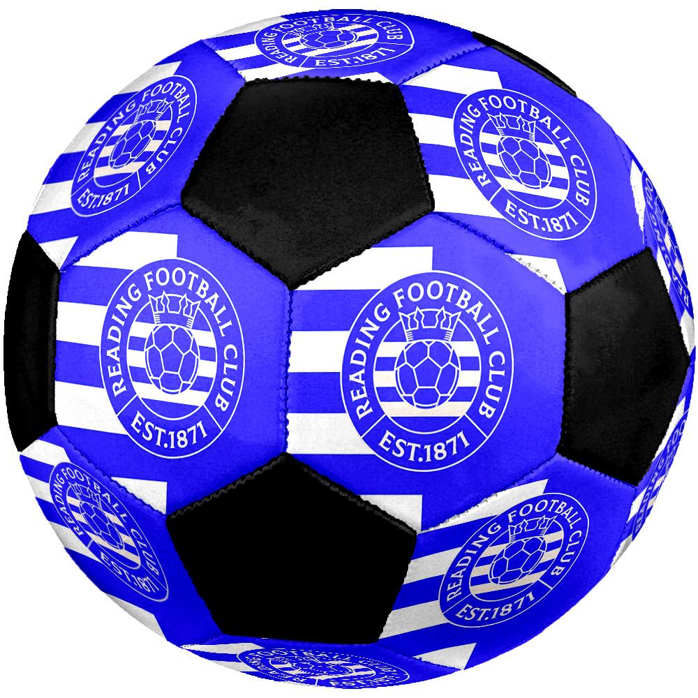 Reading FC Fußball Bunt Alle Altersgruppen Maschinengenäht PVC Wettkampfbereit Langlebig Hoher Rückprall.GRÖSSE5