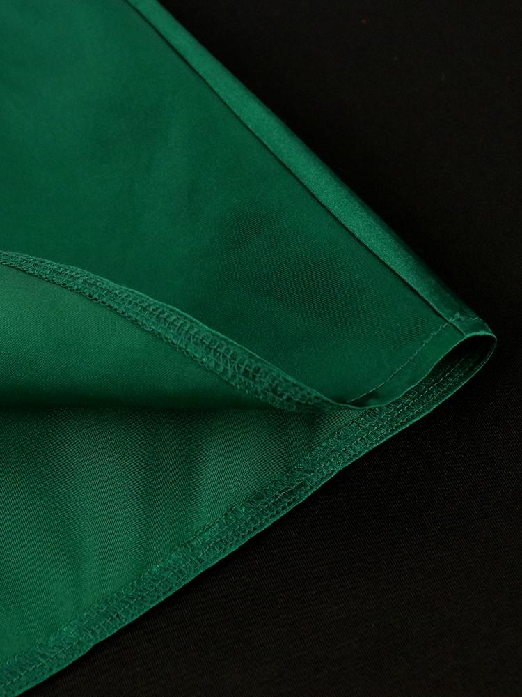 Femmes robe ample trois quarts manches surdimensionné vert rose décontracté dames chic été automne robes tenues grande taille