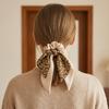 Haargummi Blumendruck Schleife Band Haarseil Leicht zu tragen Dutt Halbhochgesteckte Frisuren Pferdeschwanzhalter Haaraccessoire
