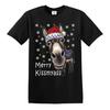 MERRY KISSMYASS DUNKY | Christmas Funny Gift | Men's Xmas Tshirt Joke Tee Top