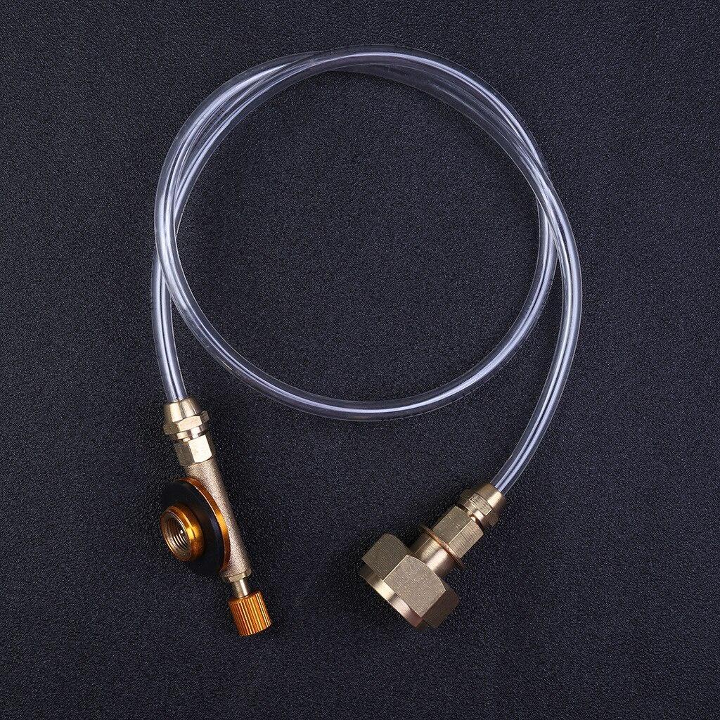 Outdoor Camping Gas Stove Propane Refill Adapter Tank Adaptor Gas Cylinder Filling Charging Gasoline Canister Burner Accessories