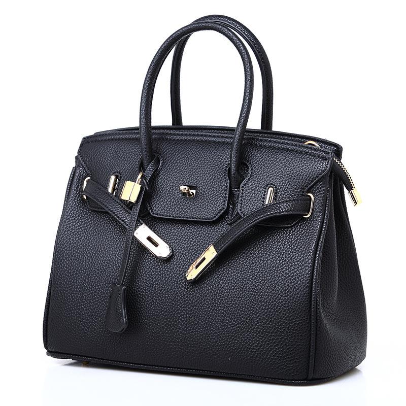 Damen Tasche, neue Damen Tasche, modische Litschi Muster Platin Tasche, schräg über die Schulter Damen Handtasche