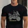 GS 1250 R 1250 GSBlack Motorcycle  Cotton Moto T-Shirt Fashionable CasualSummer Travel And Sports Tee