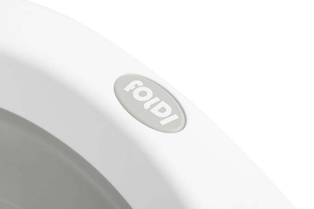 Foldi Grey Folding Bathtub