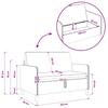 Storage Sofa In Black 122 X 78 X 87 Cm Polyester