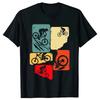Grappige Mountainbike Downhill MTB Fietsen Wielrenner T-shirts Mannen Mode Casual T-shirt 100% Katoen Los Oversized T-shirt