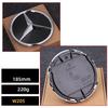 1pcs Car Front Grille Emblem Star Badge Logo Mirror For Mercedes Benz W205 W204 W253 W213 W206 W166 gle glc RM1