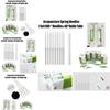 Sterile Acupuncture Needles Pack Of 500 Disposable Stainless Steel Needles Fine Gauge 0.16mm Diameter