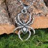 Viking Retro Spider Pendant - Trendy Punk Style Party Necklace