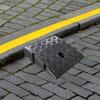 Rampa de Acera Vehículo Coche Borde de Acera Entrada de Cochera Accesorios para Auto Resistente Portátil para Sillas de Ruedas