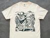 Vintage Pomeranian UFO Shirt – Western Cowboy Pom Tee, Retro Country Dog T-Shirt, Perfect Gift for Pom Mom, Dad & Dog Lovers, Pom Dog Ranch