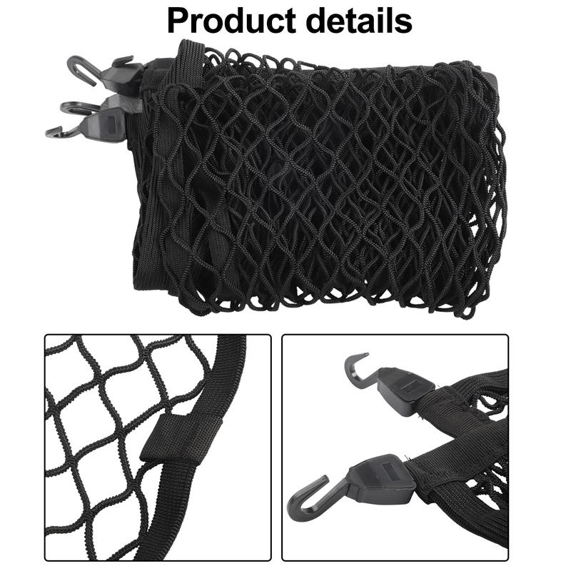 Black Fixed Net Vehicle Storage Nylon Construction Nylon Material Pet Barrier Single Layer Design Super Elasticity