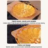 Woven Imitation Rattan Basket Round Fruit Basket New Fruit Tray  Breakfast Cake Snack