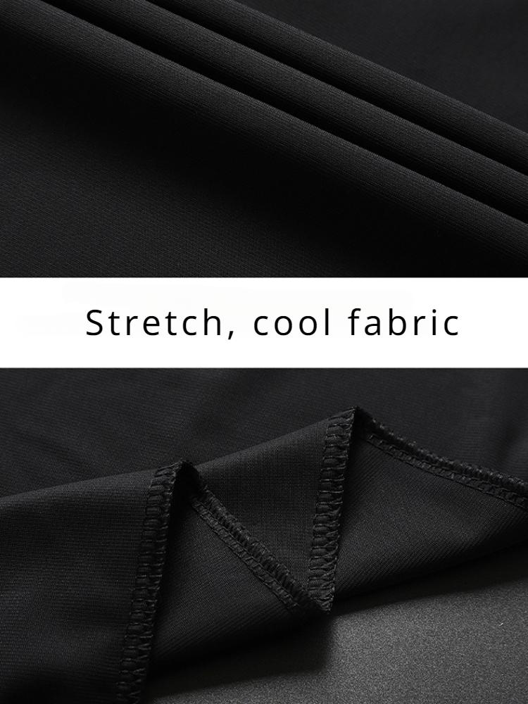 Men's Summer Sports Pants Suitable for Jogging Exercise Daily Casual Quick Dry Cool Pants Slimming Plus Size Skin Friendly Fabric