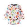 2 Pezzi Grembiuli da Pittura Artistici per Bambini Resistenti all'Acqua con Maniche Lunghe e Tasca Grembiule Pittura Bambini Grembiule Gioco Bambini