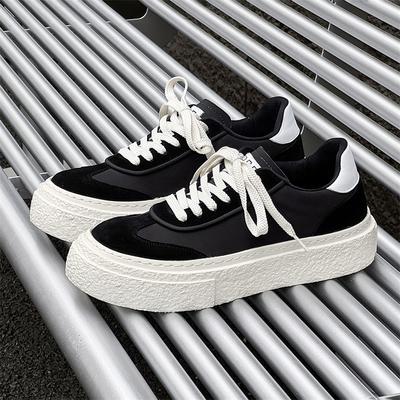 Fashion Luxury Brand Men Genuine Leather Outdoor Walking Shoes Casual  All-match Outdoor Antiskid Skateboard Footwear Flat Designer Shoe