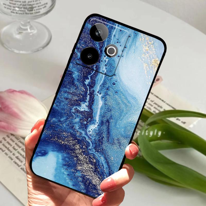 For Realme GT 7 7T Case Fashion Painting Soft Silicone Shell Protection Back Cover For Realme GT7 T Shockproof Funda Coque