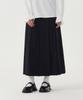 Covernat Woman Pleated Long Skirt Black