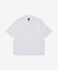 Batoneo 32G Smooth Knit Short Sleeve Polo Shirt - White / Bnse004White