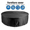 Patio Furniture Covers, Outdoor Furniture Covers Waterproof Round Table Cover Patio Garden Furniture Covers Rain Snow Chair Dustproof Covers