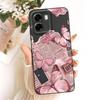 Liquid Silicone Back Cover For Oppo A6 A6x 4G 5G CPH2819 CPH2817 Phone Case Luxury Girly Flower Butterfly Bow Painting Casing