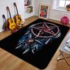P-Pentagram Printed Carpet Fashion Yoga Mat Non-Slip Carpet Bedroom Decoration Outdoor Carpet Bedroom Birthday Gift