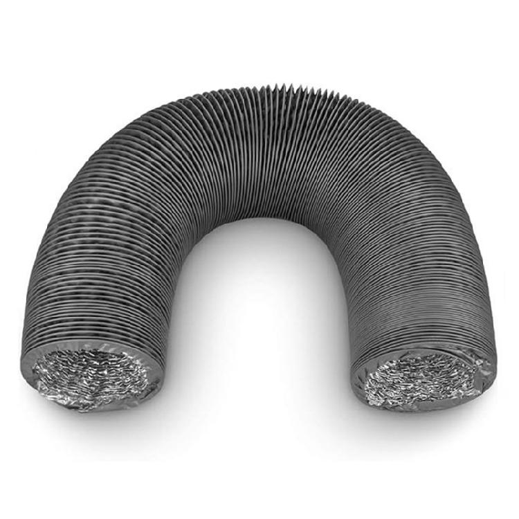 Permanente Aluminium PVC Composiet Ventilatieslang 150mm Voor Keukenafzuiging En Badkamerventilatie