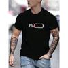 1% Herren Baumwoll T-Shirt Luxusmarke Mode Übergröße Top Lässig Kurzarm Streetwear Klassischer Druck Neuankömmling Tee