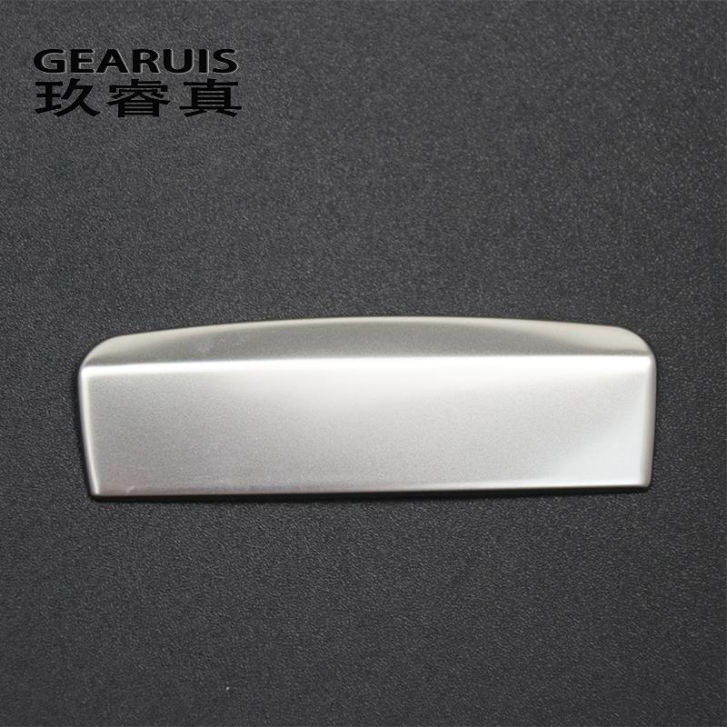 For BMW E81 E82 E87 Carbon Fiber Co-Pilot Toolbox Storage Box Trim Strip Interior Cover Sticker 1 Series Car Styling