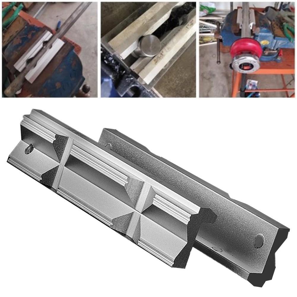 Premium And Heavy Duty VType Jaw Aluminum Vise Hard Jaw Fixture 4 Or 8 /new