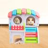 Ornamental Pet Hideout House Moisture-proof Exercise Training Creative Small Pets Hamster Hideout Hut