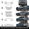 TPU Paint Protective Foil for Toyota Grand Highlander 2024 2025 Anti Scratch Clear PPF Body Sticker