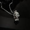 Puppy Red Natal Year High Sense Dark Wind Personality Fashion Necklace Niche Design French Collarbone Chain