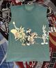 Vintage Looney Tunes Tug of War Shirt Sleeveless Taz Bugs Wile Martian Daffy 90s