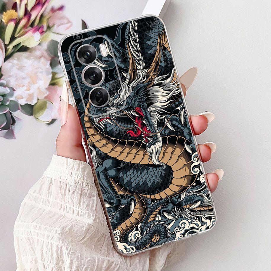For OPPO Reno12 Pro 5G Case CPH2629 Cover Transparent Silicone Fashion Butterfly Soft Case For Reno 12 CPH2625 Reno 12Pro Fundas