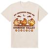 T-shirt Stardew Valley Galline Stampa Puff Regalo per Amante del Gioco Maglietta S-4XL Nuovi Arrivi Primavera/Estate Vestibilità Regolare Casual