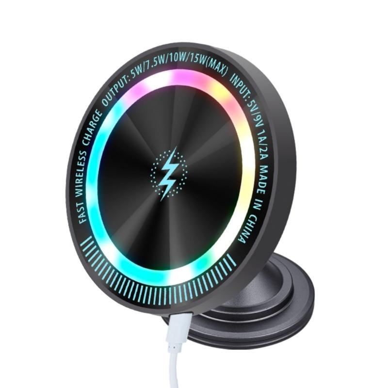 Car Dashboard Air Vent Stand for 16 15 14 13 Phone Magnetic Charging Stand 360 Degree Rotating Charging Holder