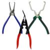 Coupler Pliers Set of 3 for Car Clip Removal, Push Rivet Removal, and Interior Trim Removal - DIY Car Maintenance