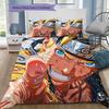 Naruto Team 7 Collection Bedding Set, 1 Duvet Cover & 2 Pillowcases, Suitable for Bedroom, Ideal Gift for Naruto Fans