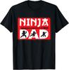 Ninja Dad Matching Family Ninja Warrior Funny Gift T-Shirt